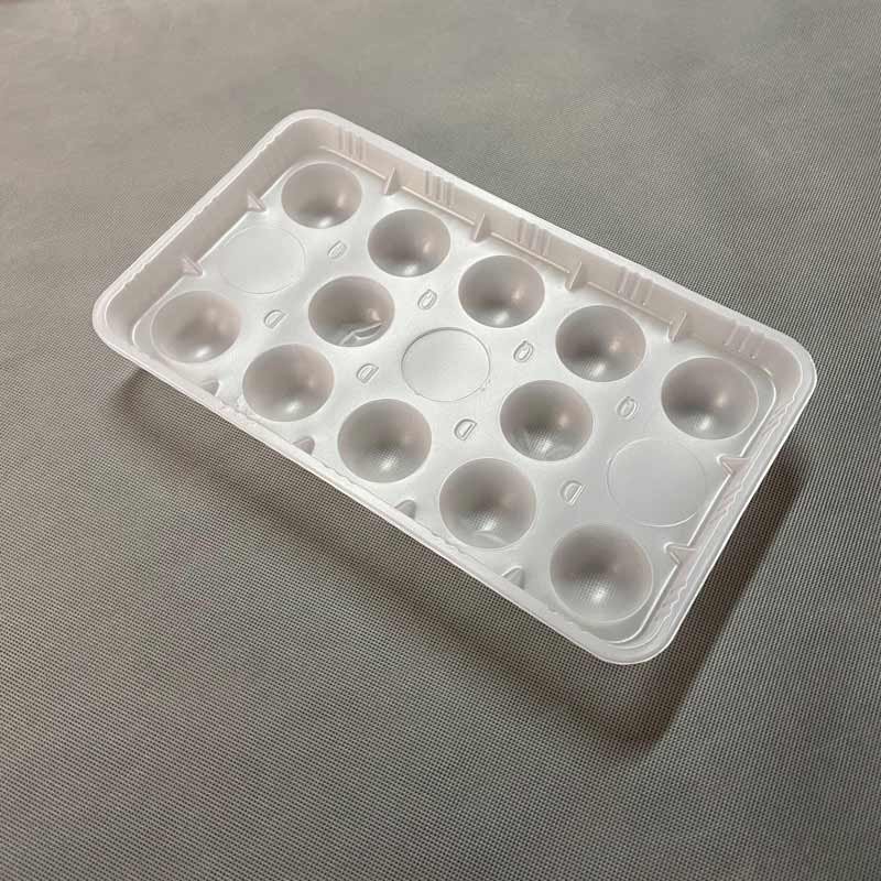 12 round checked Glutinous Rice Ball tray